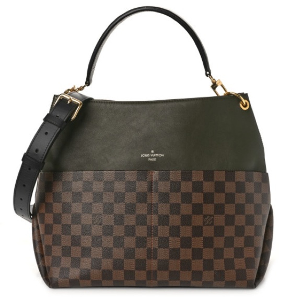 Damier Ebene Calfskin Maida